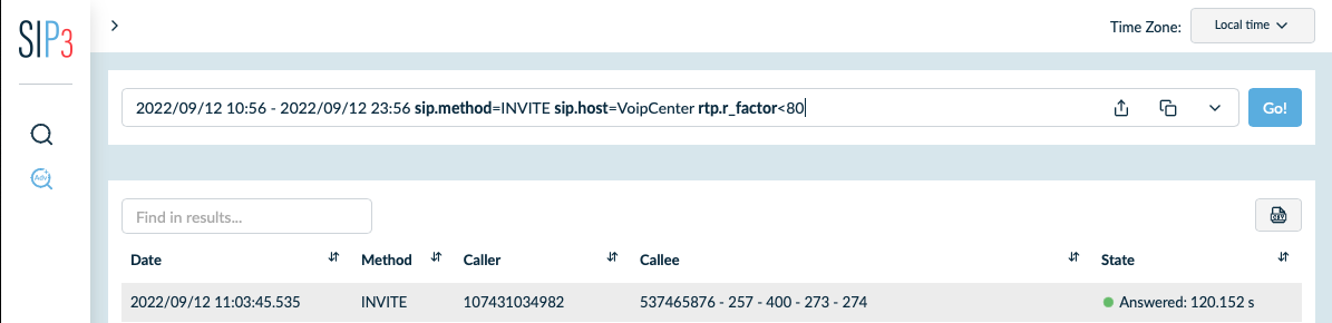 Advanced Search Query Example
